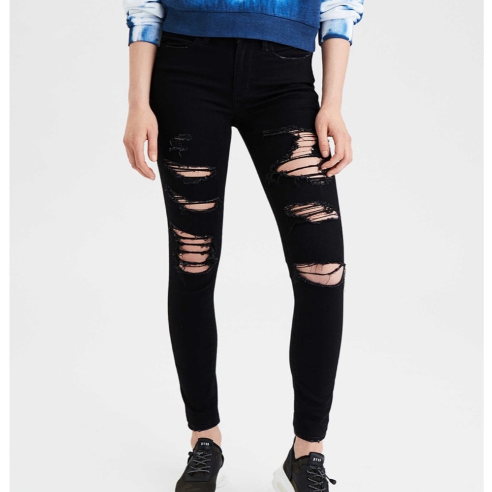 Black American Eagle Ne(x)t Level Stretch